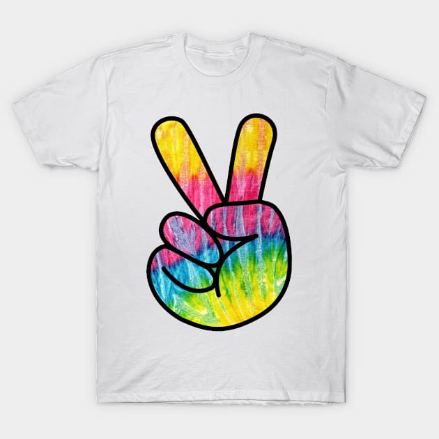 Psychedelic peace sign T-Shirt by PharaohCloset